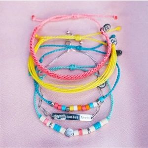 Pura Vida Charli D’amelio Collection 5 bracelets new in package